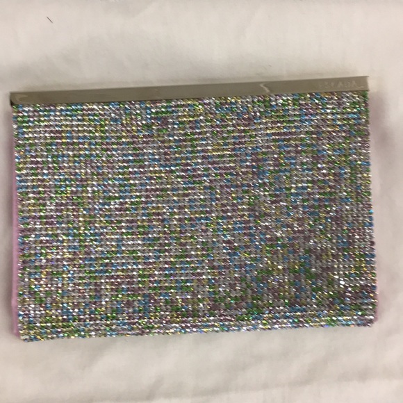 Escada Gina multicolored crystal clutch - Picture 1 of 8